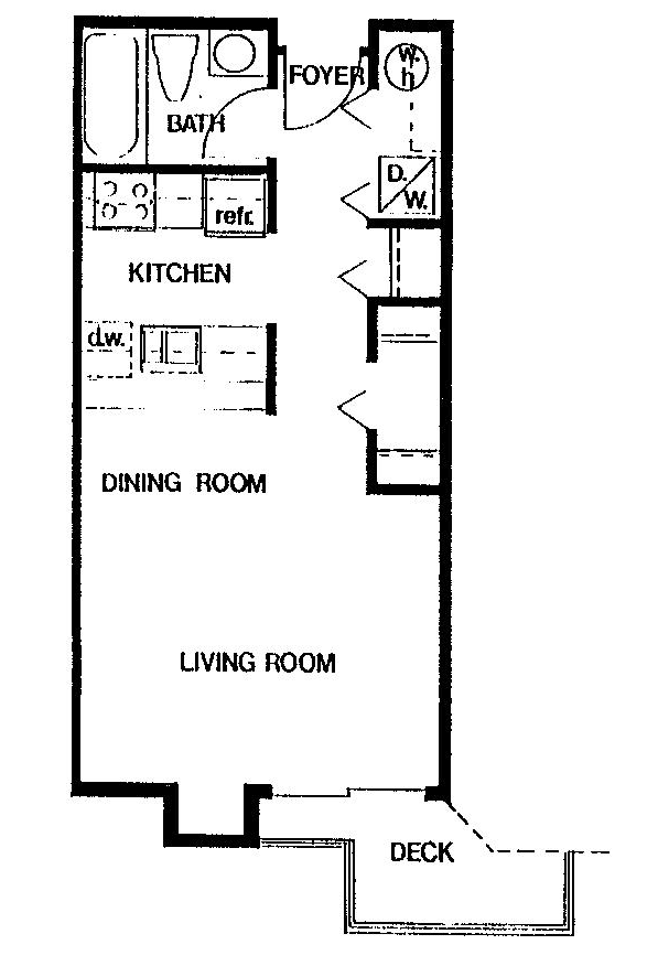 Studio  Floorplan Image