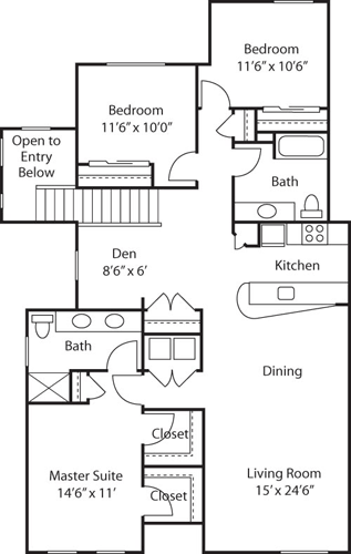 G3 (with den) Floorplan Image