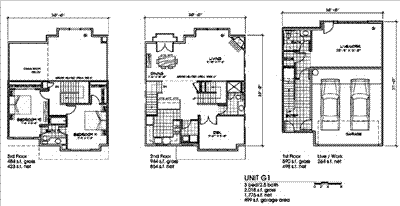 Tuscany (Live/work loft) Floorplan Image