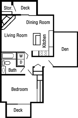 The Harbor+Den Floorplan Image