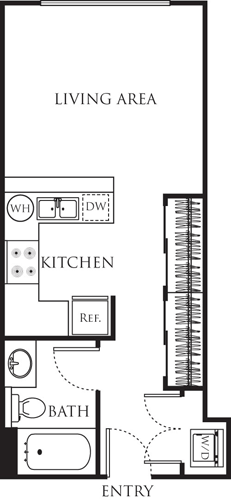 Studio Floorplan Image