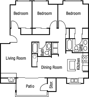 The Heron  Floorplan Image