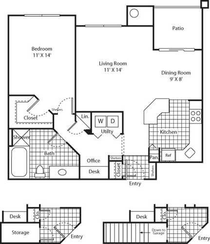 Whidbey Floorplan Image