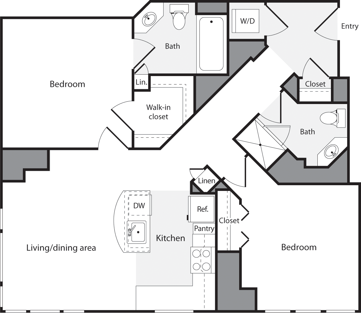 Photos of apartment on Washington St.,Boston MA 02116