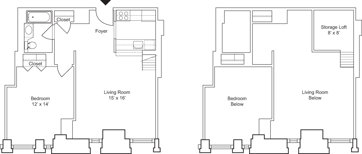 1 Bed apartment at 71 Broadway, Unit 005I, Financial District, photo 1 of 1